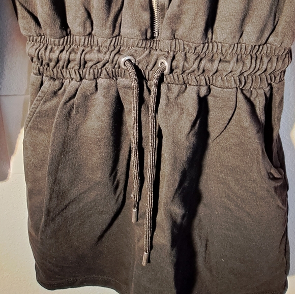 Nasty Gal Zip 'Em Into Shape Long Sleeve Zip-Up Sweatshirt Dress 2X Host Pick - Picture 9 of 15